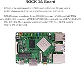 Lodokdre ROCK3 RK3568 A55 Dev Board 2GB RAM 16GB eMMC Card Computer view 4