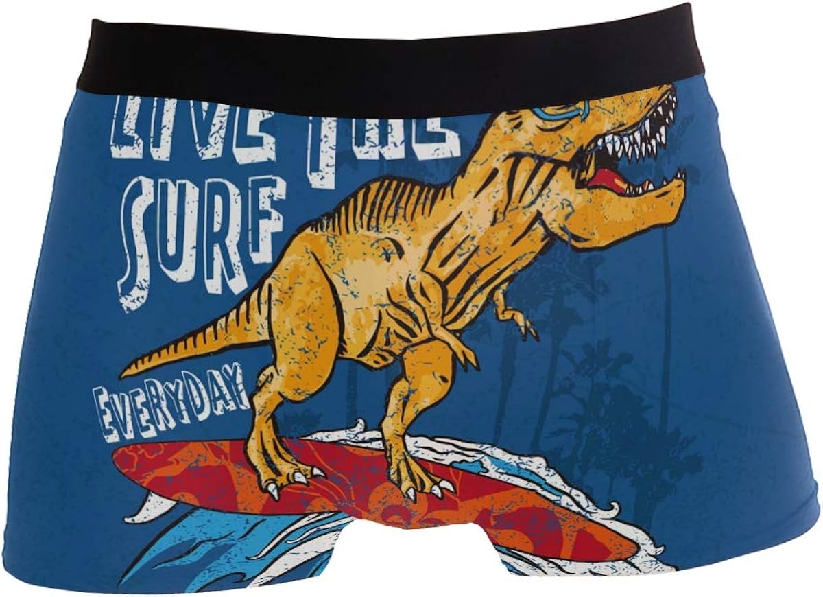 FRODOTGV Dinosaurier Boxershorts Herren - Bambus Unterwäsche