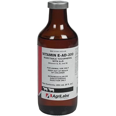 Vitamin E-AD-300, 250 ml injectable Beef &amp;amp;amp; Dairy Cattle  Not for Human Use