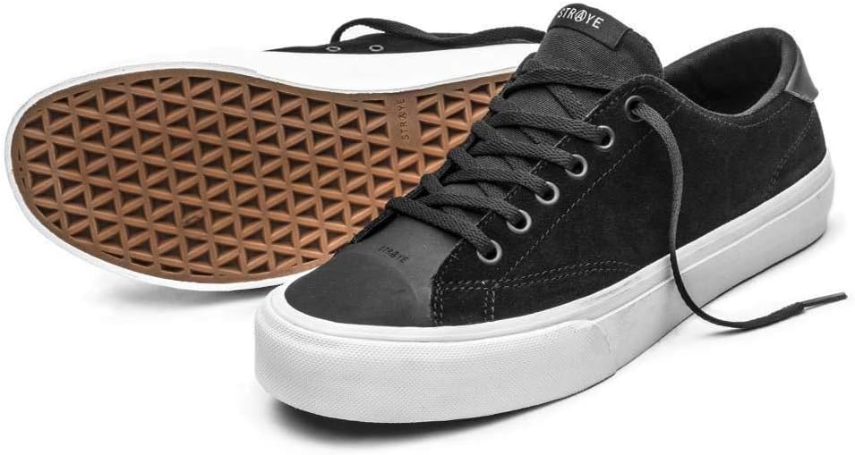 Mens Stanley Skate Trainers D Black Suede 12 (47)
