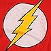 Popfunk Flash Officially Licensed T Shirt w/Distressed Logo (Medium)