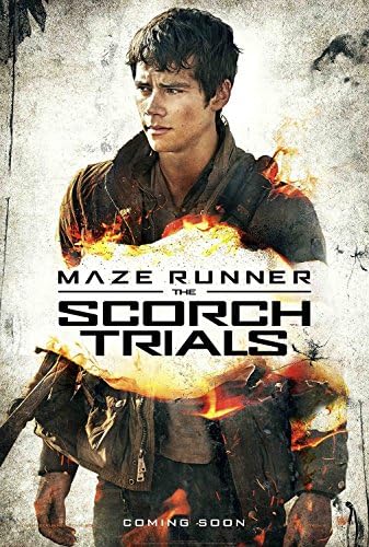 Jionk? Maze Runner : Scorch Trials - Movie Poster (12 x 18" Inches) , Glossy Finish (Thick): Dylan O'Brien - THOMAS