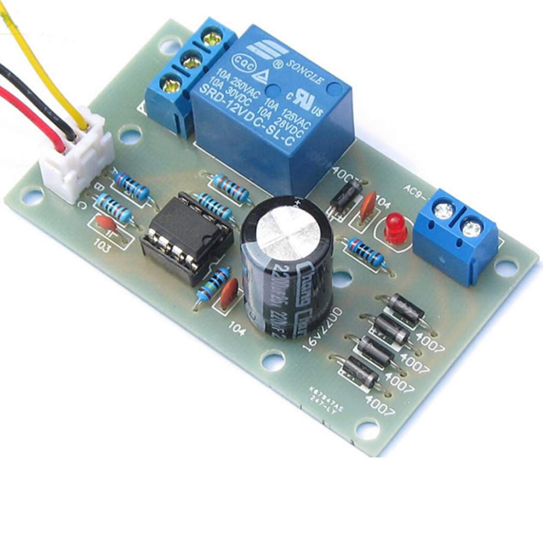 Hailege Liquid Level Controller Sensor Water Level Detect Automatically Stop when full Automatically Add when Low