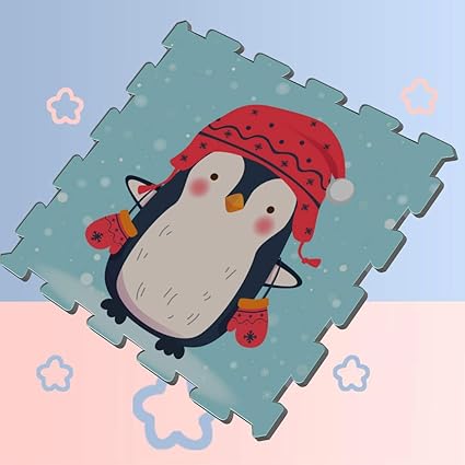 penguin play mat