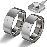 2 Pack High-Gloss Plated Covers Compatible with Oura Ring Gen 4/Oura Gen 3 | Anti-Scratch Ultra-Thin TPU Ring Protector Case Accessories for Women Men, Supports Charging, Not for Oura Ring 4 Ceramic