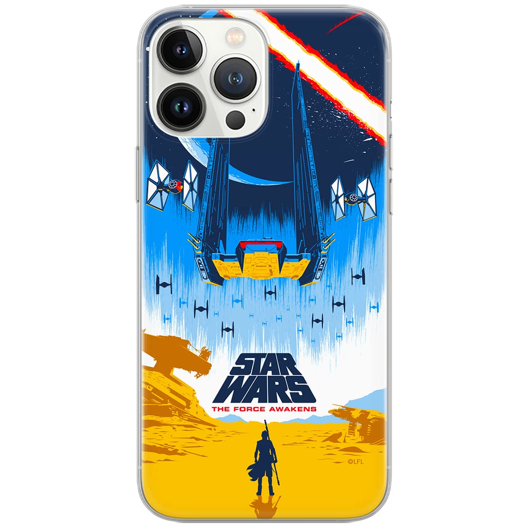ERT GROUP mobile phone case for iPhone 13 PRO MAX original and officially licensed Star Wars pattern 034 Multicolor optimally adapted to the shape of the mobile phone, case made of TPU
