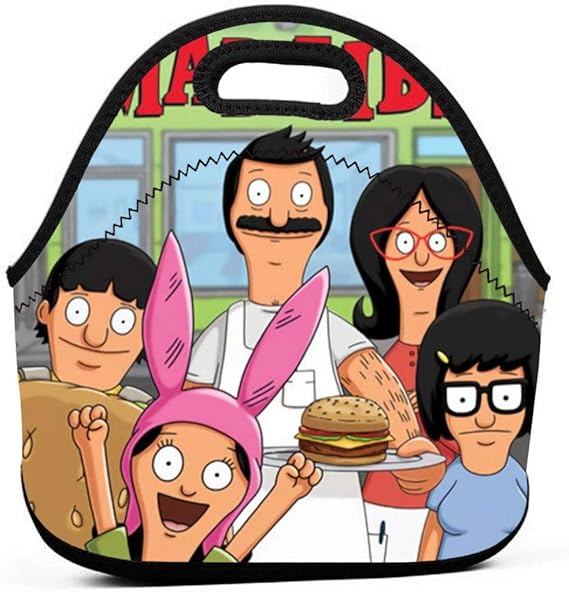 Amazon Neoprene Waterproof Portable Lunch Bag Reusable Picnic Box