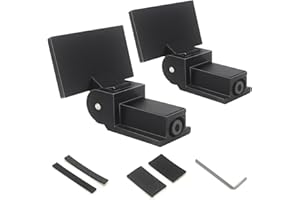 YJNBEST 3D Printed Dust Cover Hinges Replacement for AT-PL120, AT-LP120-USB, AT-LP120XUSB, at-LP3, at-LP5, AT-LP140, Fit for Stanton STR8-60, STR8-80 Turntable, 2Pcs