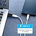 pop-tech 3 Pack USB C Female to USB Male Adapter, USB 3.1 Type C Female to USB 3.0 Male Converter Support Data Sync & Charging