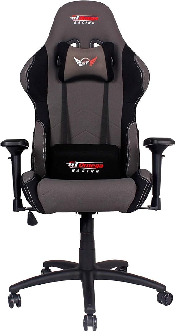 GT OMEGA PRO Racing Fabric Gaming Chair with Lumbar Support