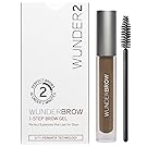 WUNDER2 WUNDERBROW Long Lasting Eyebrow Gel for Waterproof Eyebrow Makeup, Brunette Color