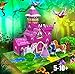 Paper City Princess Castle Educational Toys for Kids - Creativity Kit (Cut, Glue, Color, Play, Create Your Own Cartoon) - 3D Puzzles for Kids Ages 4-8 for Boys & Girls