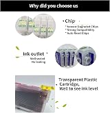 COCADEEX Empty Refillable Ink Cartridges 603XL for Epson XP WF Printers Auto view 3