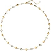 LOLAR RAY Turquoise Jewelry for Women - 14K Gold Plated Turquoise Necklace for Women Colorful Beaded Necklaces Summer Beach Boho Choker Bead Gift