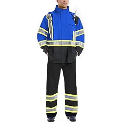 SKSAFETY Hi Vis Reflective Rain suits for Men