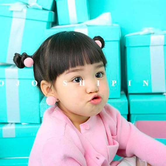 Amazon Co Jp Bianhuan ヘアゴム キッズ 子供 ボンボン 10点セット ヘアーアクセサリー 髪 ゴム こども 女の子 ベビー リボン 赤ちゃん 髪飾り カラフル 髪留め かわいい 王冠 誕生日プレゼント 子供髪飾り お祝いギフト お洒落 ベビー マタニティ