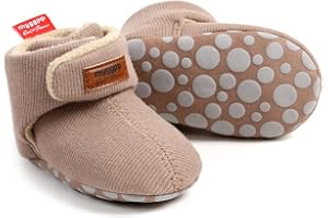 Ohwawadi Infant Baby Slippers Girls Boys Booties Warm Baby Socks Shoes Newborn Crib Footwear Prewalkers