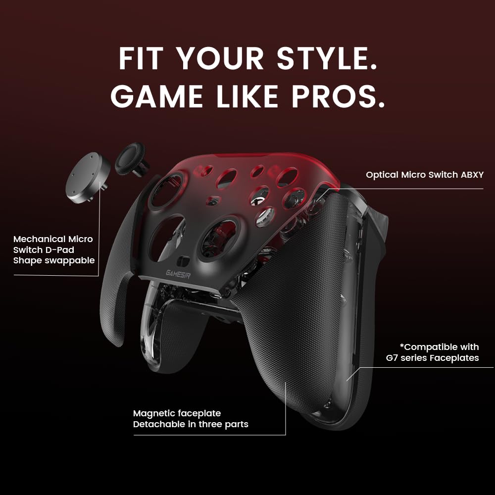 GameSir G7 Pro Wired Controller for Xbox Series X|S, Xbox One, Wireless Gamepad for PC&Android with TMR Sticks, Hall Effect Analog Triggers, 1000Hz Polling Rate, 3.5mm Audio Jack - Black Oct 12, 2025