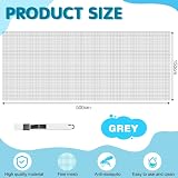 BUZIFU Window Screen Mesh 150x500cm Fiberglass Insect Net Grey view 2