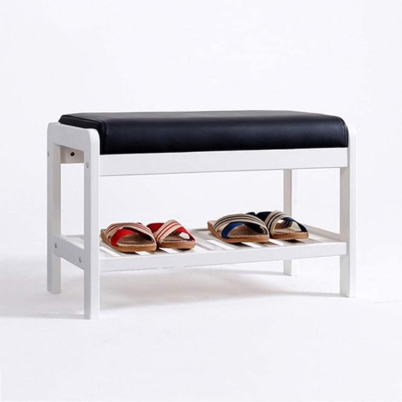 XHCP Banco de Zapatero de Abedul, Organizador de Almacenamiento de