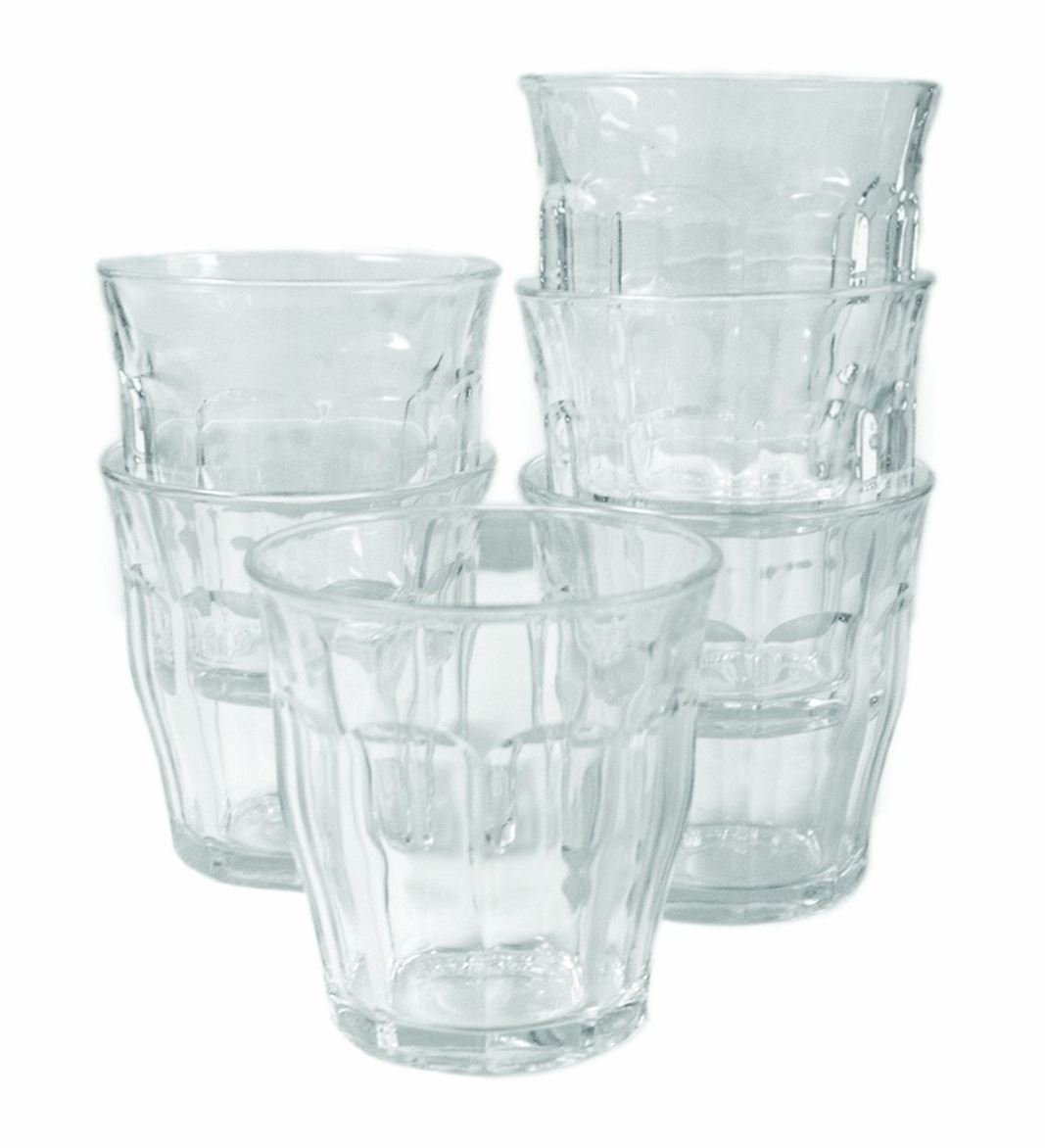 Photo 1 of Duralex Super Strong Picardie Tumblers Tumbler Glasses 10.9oz / 310ml (Pack of 6) - Height 94mm