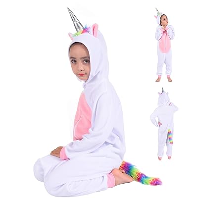 Cadeau de Noël: Enfants Licorne Animal Onesie Algeria Ubuy