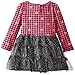 Hello Kitty Baby Girls' Jersey To Netting Dress with Sequin