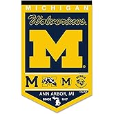 Michigan Team University Wolverines Heritage History Banner Pennant