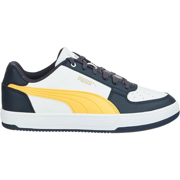 Puma men White, Blue, and Yellow Sneakers Shop White Mens Puma X Ray Speed Wide Lace Up Sneakers  main image 2