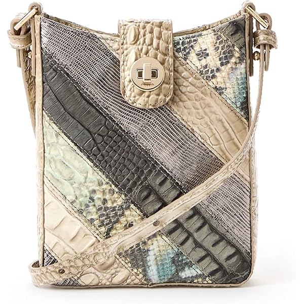 brahmin women\'s pompano collection pineapple Felicity backpag Amazon.com: BRAHMIN Women main image 4