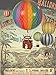Authentic Models, Travels Light Air Balloon, Hanging Home Decor - 11.80 Inch Height, Historic Hot Air Balloon Model for Home Decor, Detailed Vintage Decorations to Hang from Ceiling - True Red