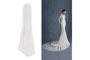 72 Inch Large Garment Bag Dustproof Cover Storage Bag Wedding Dress Bags for GownsProm Ball Gown Clothes
