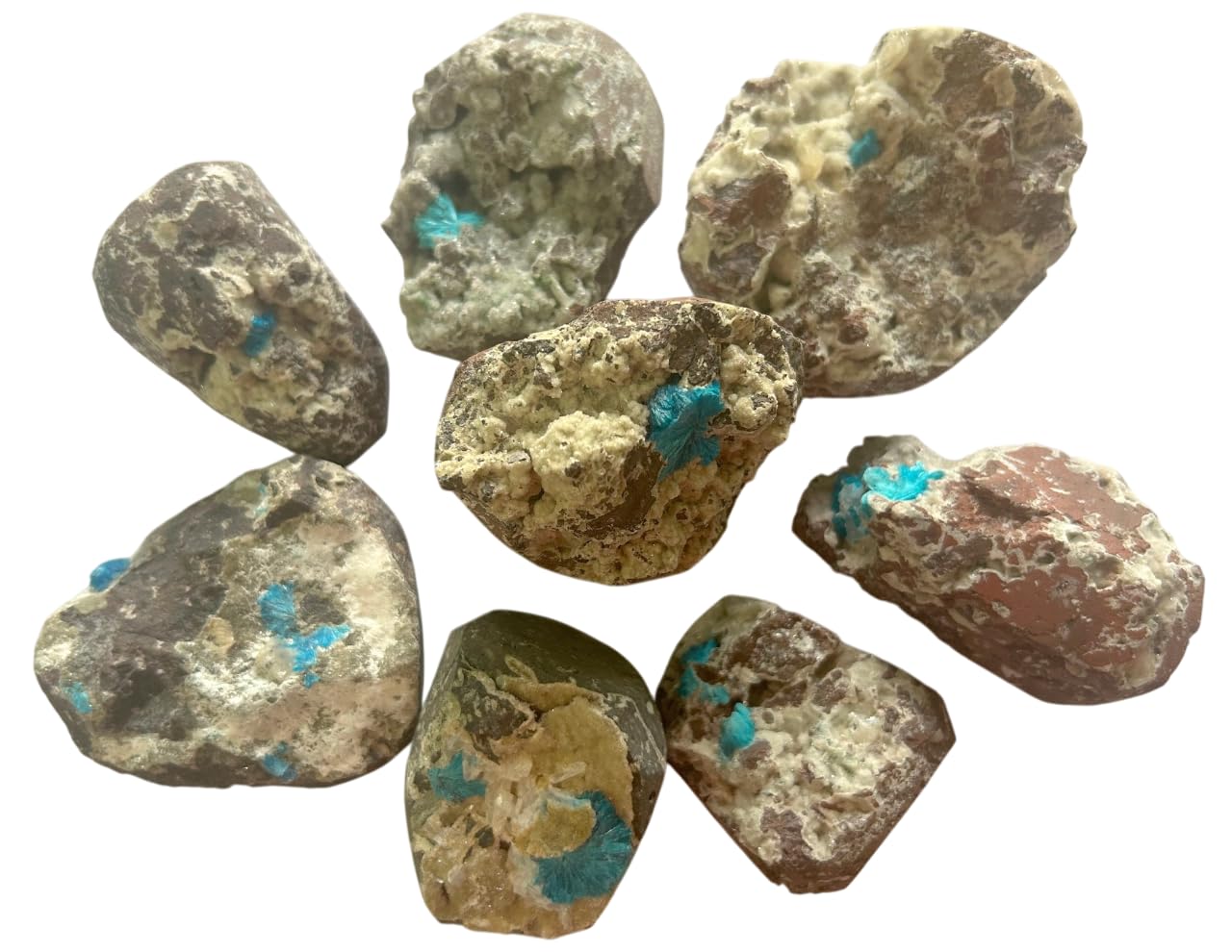 crystalmiracle Cavansite Rock 55 MM Crystal Gemstone Healing Reiki Feng Shui Wellness Peace Meditation Handcrafted