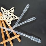 Guagua 30Pcs 3ml Pipettes Plastic Dropper Eye Dropper Transfer Pipettes view 6