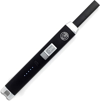 Martian Made USB Rechargeable Electric Arc Lighter Martian Fire Black