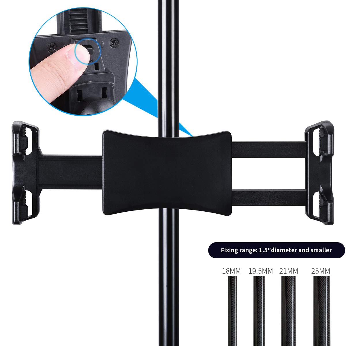 Tablet Mounts For Microphone Stands Tensun Microphone Tablet