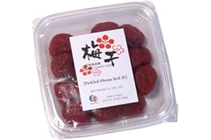 Mayca Moon Umeboshi by KISHU NANKO UME Japanese Pickled Plums Red Large grain 10.58oz (300g)