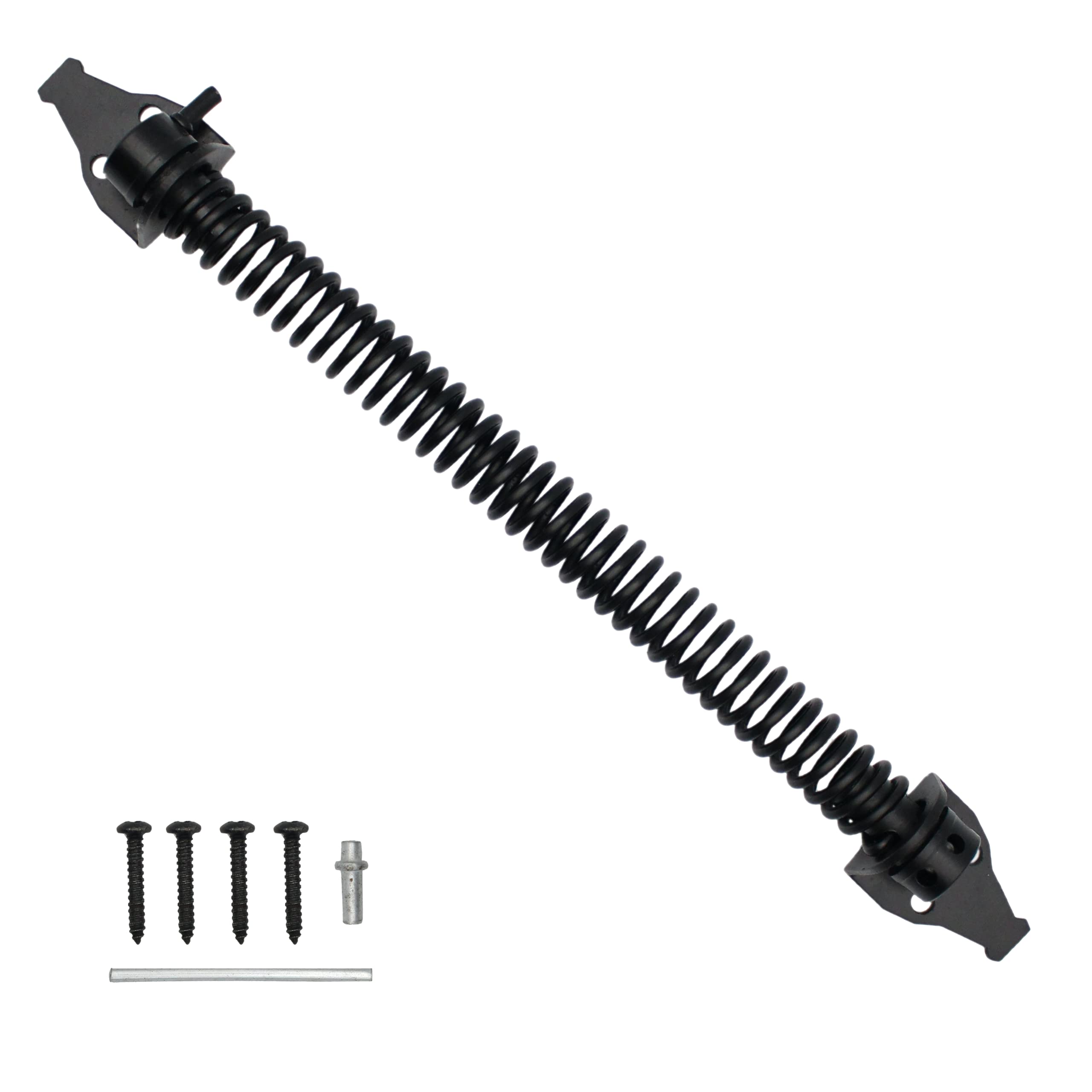 Adjustable Gate Spring 10" Automatic Strong Closer Black