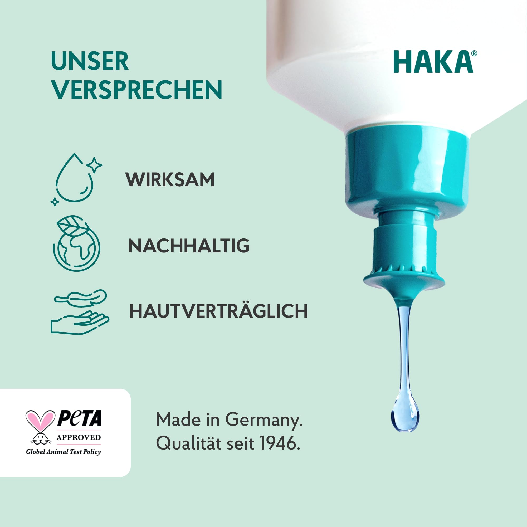 HAKA Hygiene Silbertuch, für frische Wäsche, 1 Stück 150 WL, antibakteriell 7