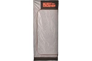 Scent Crusher Locker Lite - Easy to Assemble Hunting Closet, Eliminates Odor on Hunting Clothing and Equipment
