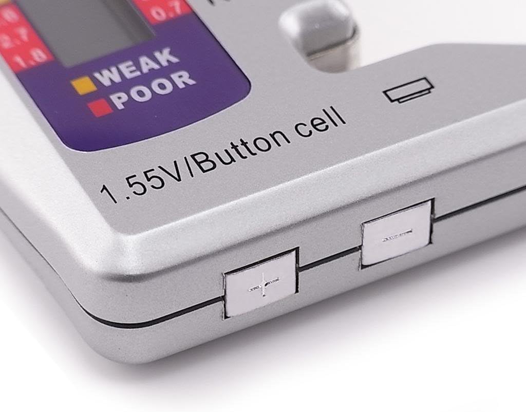 GAIN EXPRESS Battery Tester Checker 7 Seven Type of Battery C AA AAA D N 9V (6F22) and 1.55V batteries - Image 4