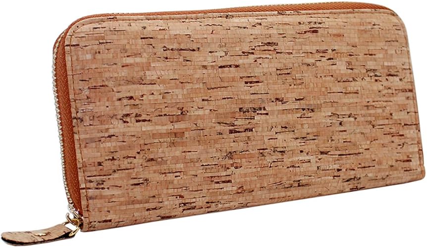 Amazon Boshiho コルク 長財布 レディース スマホ入れ シンプル 大容量 小銭入れ付き カードポケット七箇所 日本製ｘ1年品質保証ｘ24時間返信承諾 仕切り Boshiho 財布
