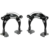 DIA-COMPE DC750 Center Pull Caliper Brake Set (Front+Rear), Black, DP2504