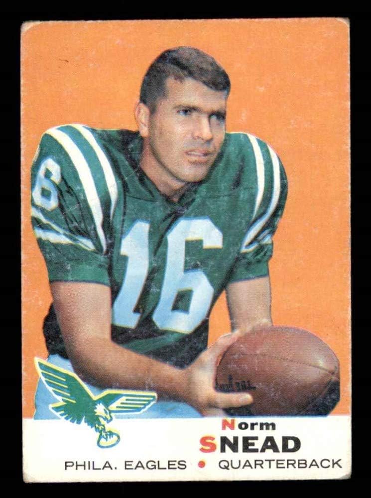 1969 Topps 85 Norm Snead Philadelphia Eagles (Football