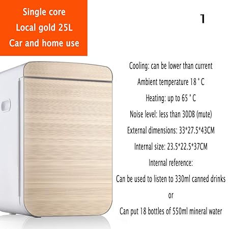YIWANGO 25L Mini Refrigerador BAJO Consumo Eficiente Y Silencioso ...