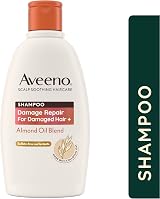 Aveeno Scalp Soothing Damage Repair Shampoo Almond Oil 300ml Sulfate Free view 2
