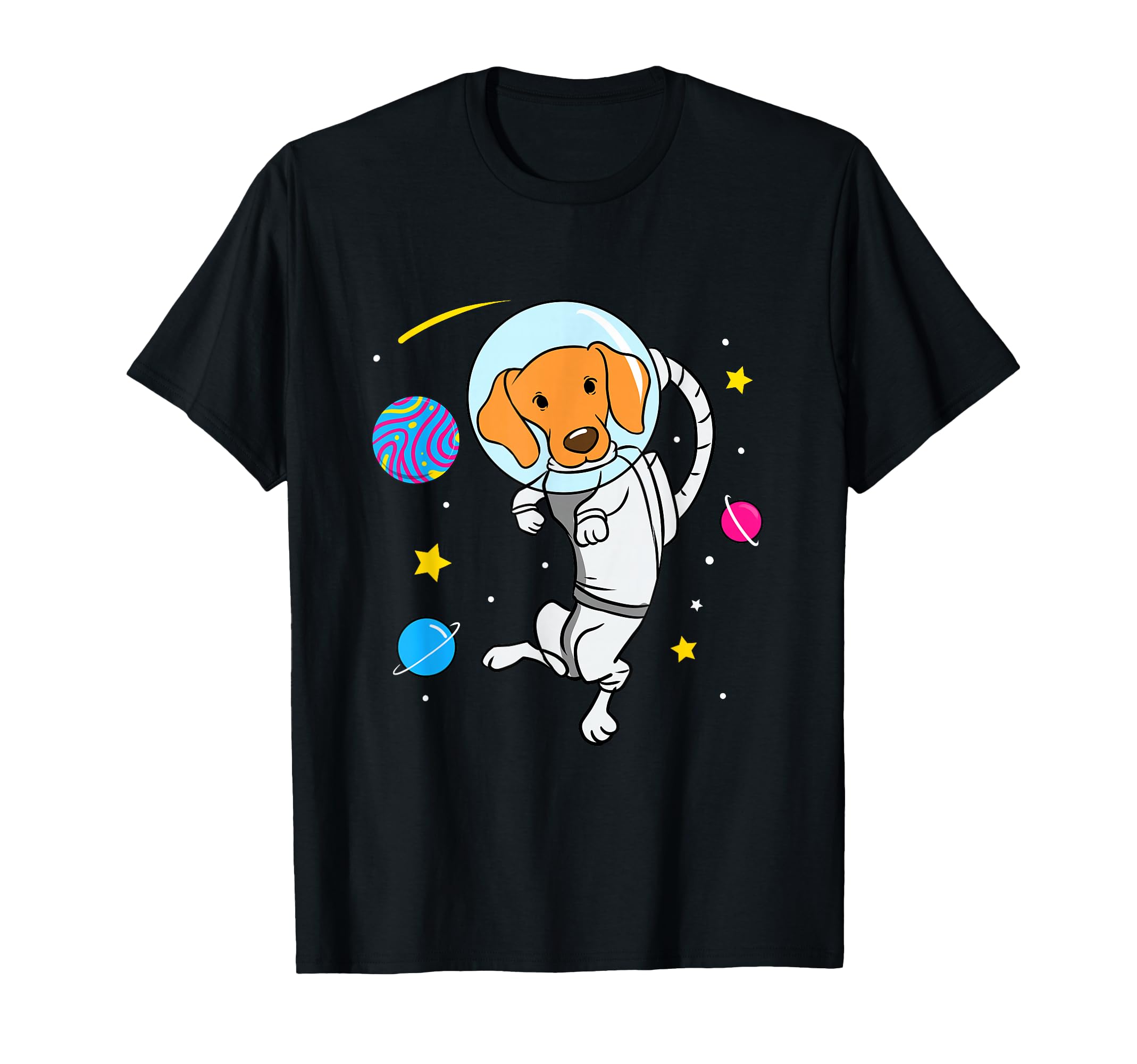 Dog In Space Pan Pride T-Shirt