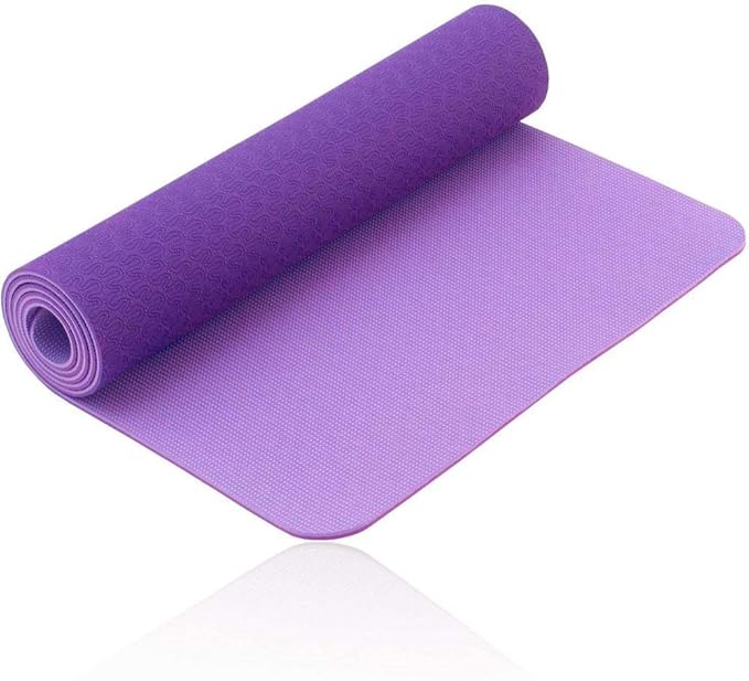 WCY Antideslizante Yoga Pilates Mat de Ejercicio Planta