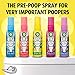 Air Wick VIP Pre-Poop Spray, Lemon Idol, 2x1.85oz