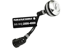 MARVELURE Power Handle Compatible for Daiwa BG MQ 2500-20000 Spinning Reel Replacement Handle
